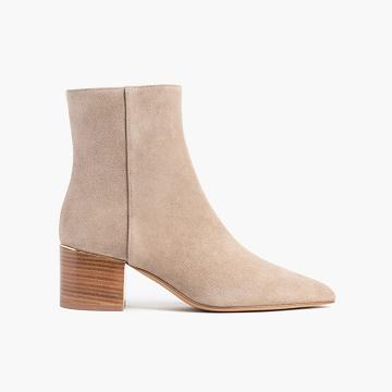 Botki Damskie Thursday Boots Luna Zamszowe Brązowe | PL390DFM1