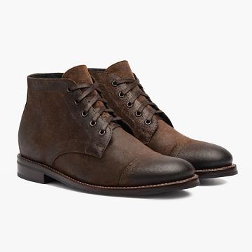 Buty Chukka Męskie Thursday Boots Cadet Zamszowe Kawa | PL47KOR