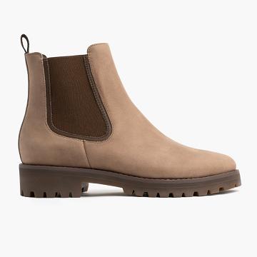 Kozaki Damskie Thursday Boots Legend Skórzane Brązowe | PL390DFM16