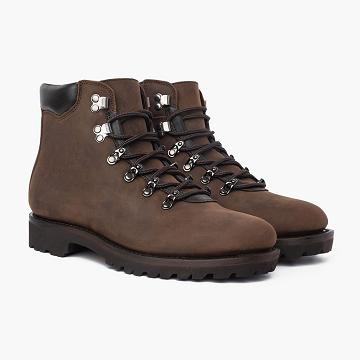Kozaki Męskie Thursday Boots Commander Skórzane Rugged & Resilient Brązowe | PL154GSO