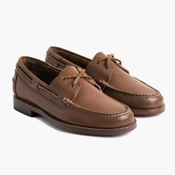 Loafersy Męskie Thursday Boots Handsewn Skórzane Klasyczne Kawa | PL266UZG