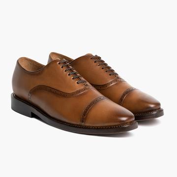 Mokasyny Męskie Thursday Boots Broadway Skórzane Brązowe | PL241YXF