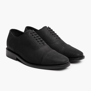 Mokasyny Męskie Thursday Boots Executive Skórzane Czarne | PL246QMA