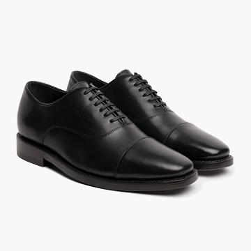 Mokasyny Męskie Thursday Boots Executive Skórzane Klasyczne Czarne | PL249BEX