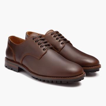 Mokasyny Męskie Thursday Boots Statesman Kawa | PL258GSO