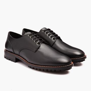 Mokasyny Męskie Thursday Boots Statesman Czarne | PL259FDN
