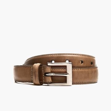 Paski Męskie Thursday Boots Klasyczne Skórzane Brązowe | PL293YXF