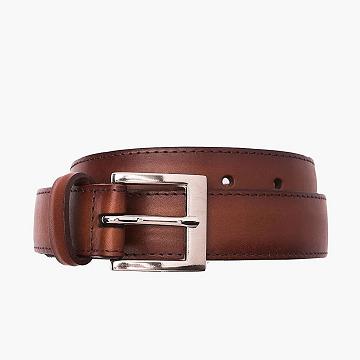 Paski Męskie Thursday Boots Klasyczne Skórzane Resilient Brązowe | PL297WNB