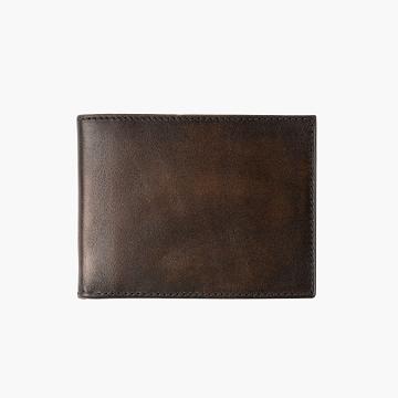Portfele Męskie Thursday Boots Bifold Skórzane Klasyczne Kawa | PL182DFM