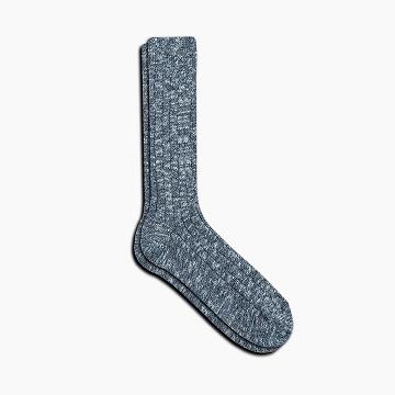 Skarpety Damskie Thursday Boots Sodello Klasyczne Boot Bawełniane Granatowe | PL390DFM37