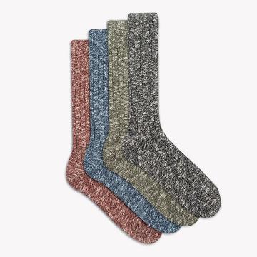 Skarpety Damskie Thursday Boots Sodello Klasyczne Boot Bawełniane 4-Pack Kolorowe | PL390DFM38