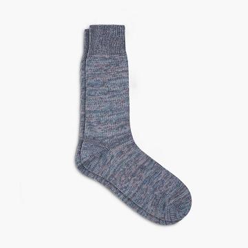 Skarpety Damskie Thursday Boots Sodello Marled Bawełniane Niebieskie | PL390DFM51