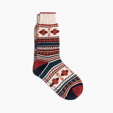 Skarpety Damskie Thursday Boots Sodello Southern Sun Bawełniane Multicolor Białe Kolorowe | PL390DFM60