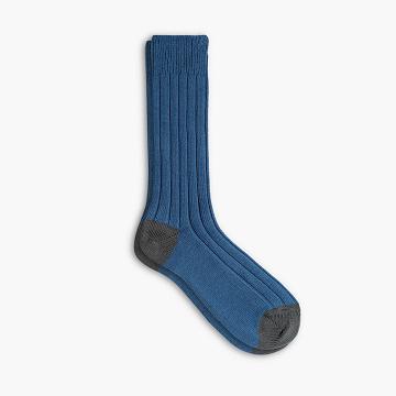 Skarpety Męskie Thursday Boots Sodello Legacy Bawełniane Niebieskie | PL6UZG