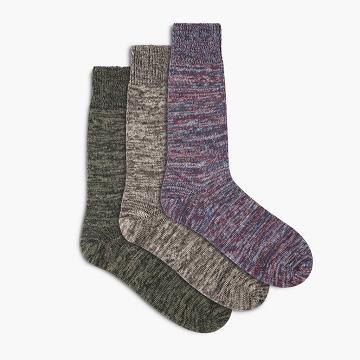 Skarpety Męskie Thursday Boots Sodello Marled Bawełniane 3-Pack Kolorowe | PL10EBC