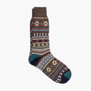 Skarpety Męskie Thursday Boots Sodello Southern Sun Bawełniane Musk Pomarańczowe Kolorowe | PL174XYU