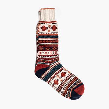 Skarpety Męskie Thursday Boots Sodello Southern Sun Bawełniane Pepo Pomarańczowe Kolorowe | PL175ZUT