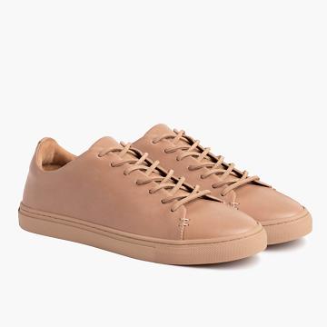 Trampki Męskie Thursday Boots Premier Low Tops Skórzane Klasyczne Pomarańczowe | PL229KOR
