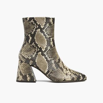 Wysokie Obcasy Damskie Thursday Boots Boots Heartbreaker Skórzane Wąż | PL398TCE